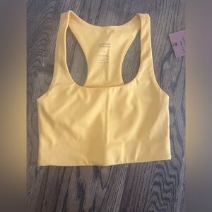Girlfriend Collective Orange Paloma Sports Bra NWT Size XXS
